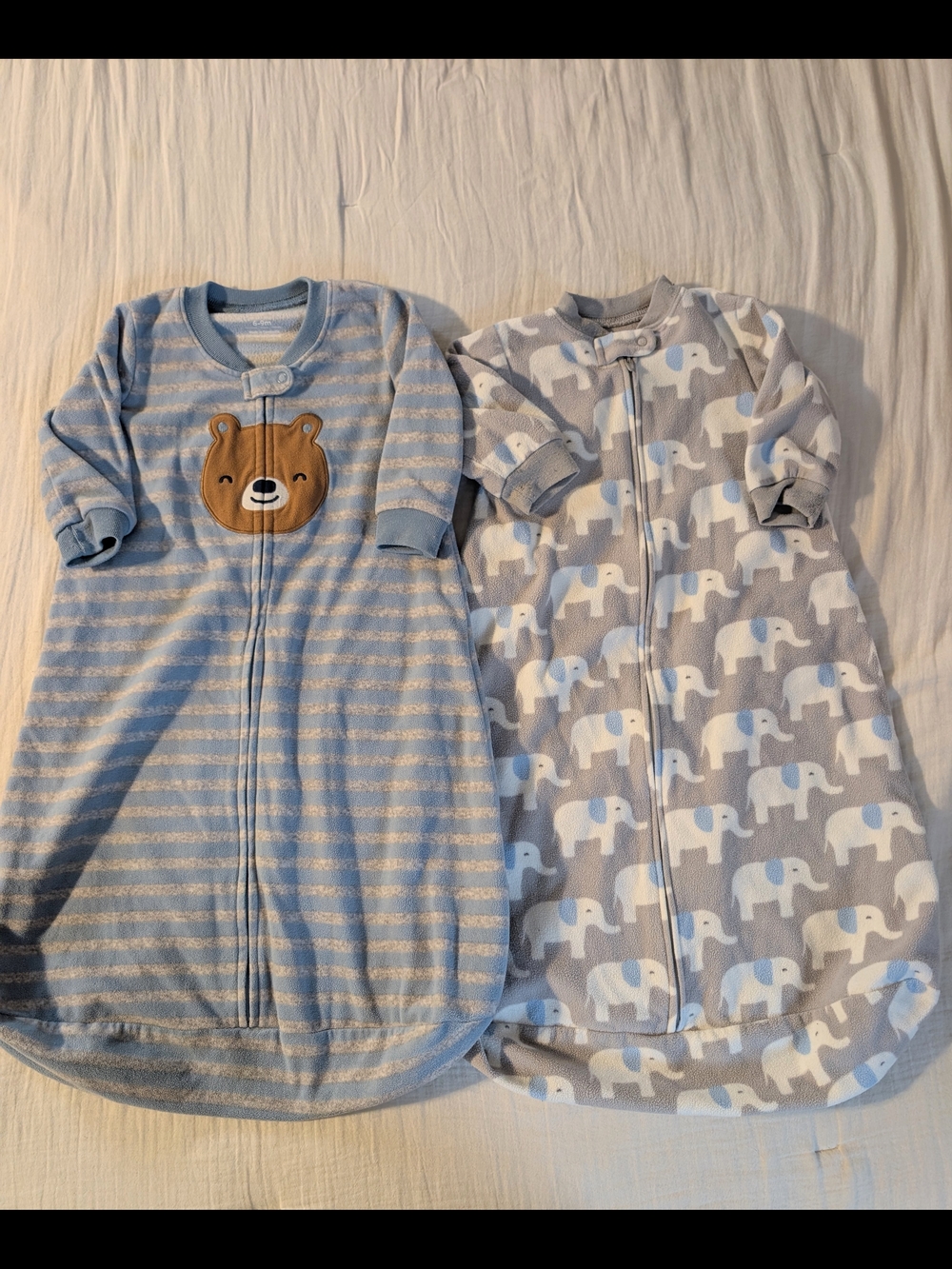 Carter's baby sleep sacks, 6-9 months
